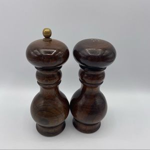 Vintage Catalina MCM Wooden Salt and Pepper Shakers